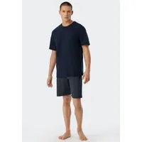 SCHIESSER Shorty Blau 58 (XXXL)