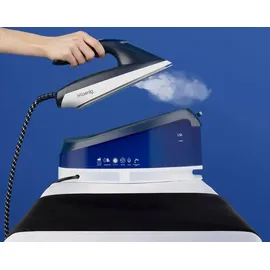 h.koenig Dampf-Bügelstation V7 blau