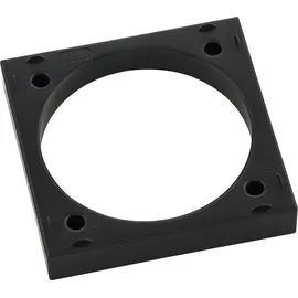 Berker Aufbau-Distanzring schwarz glänzend