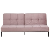 VCM Schlafsofa Per Gästebett Sofa Couch Bett Klappsofa Bettsofa rosa