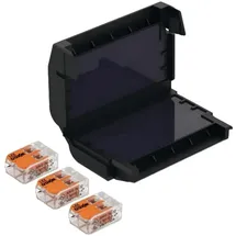 Cellpack 407862 EASY-PROTECT/332 Gelbox für Verbindungsklemmen flexibel: 0.2-4 mm2 starr: 0.2-4 mm2 1 St. Schwarz