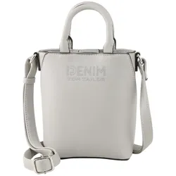 TOM TAILOR DENIM Damen TTHEIDY Shopper, grau, Uni, Gr. ONESIZE