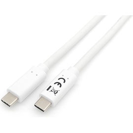 Equip USB 3.2 C -> St/St 1 Typ auf Typ C Kabel M/M, 1), m,