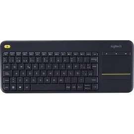 Logitech K400 Plus Wireless Touch Keyboard ES schwarz