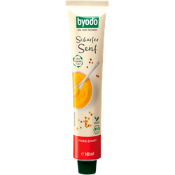 BYODO Scharfer Senf in der Tube (100 ml, extra scharf) Bio