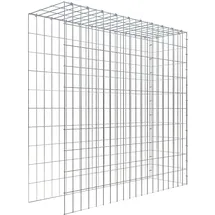 Gabiona C-Ring-Gabione-Anbaukorb Typ 4 100 x 100 x 30 cm Maschenw 5 x 10 cm