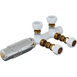 Hago Heizkörperthermostat Zweirohr Mittelanschluss 50mm