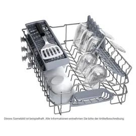 Bosch Serie 2 SPI2HKS42E Einbau-Geschirrspüler (teilintegrierbar, 448 mm breit, Edelstahl)