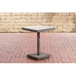 CLP Tisch Sitzgruppe Sankt Marlo 5mm braun-meliert