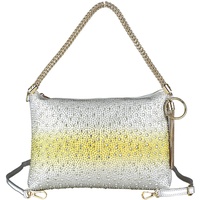 collezione alessandro Abendtasche Bling mit tausenden Strass Glitzersteinen 30cm x 21cm x 3cm