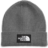 The North Face Box Logo Cuffed Beanie TNF Medium Grey heather