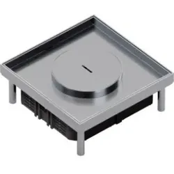 Hager EKQ060TM15 Edelstahlkassette Q06 TM Belags T=15mm