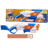 Nerf N Series Strikeback Dart Blaster, 18 Nerf N1 Darts Compatible Only with Nerf N Series Blasters, Internal 6 Dart Clip, Kids Gifts, Ages 8+