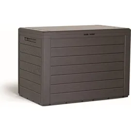 Prosperplast Gartenbox 280 l 116 x 43,8 x 55 cm Dunkelbraun