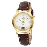 Master Time Funkuhr Leder 34 mm MTLA-10299-13L