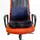 Powerton Orthopädisches Kissen, druckfeste Kunststoffspitze, ergonomisch, schwarz, Schaum mit Memory-Effekt,