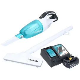 Makita DCL 181 FRM1WX Akku Staubsauger 18 V 53 mbar 0,65 L + 1x Akku 4,0 Ah + Ladegerät