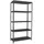 Proregal Schraubregal Panda Tall HxBxT 200x90x50cm | 6 Fachböden Fachlast 100kg | Anthrazit