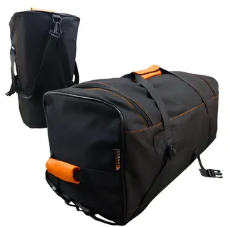 Lanco Automotive Dachbox Tasche (Extrem Robustes Material, Tragegriffe zum einfachen Be- und Entladen, Leichtgängige Reißverschlüsse, klick-Befestigung, Verwendbar als Rucksack & Reisetasche)