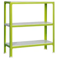 Proregal Wohnregal Living Koala Metal mit 3 Fachböden HxBxT 90 x 80 x 30 cm, Freizeit, Heimwerken, Werkstatt