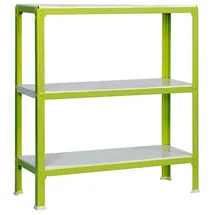 Proregal Wohnregal Living Koala Metal mit 3 Fachböden HxBxT 90 x 80 x 30 cm, Freizeit, Heimwerken, Werkstatt