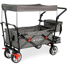 Pinolino Bollerwagen AddPlus grau