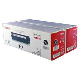 Canon 718BK schwarz 2er Pack
