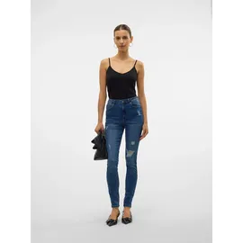 Vero Moda Damen, Top VMMAXI My Soft V Singlet NOOS, Gr. L, schwarz, - L