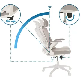 HJH Office Vendo W Stoff Grau