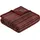 IBENA Jacquard Decke Malang Kuscheldecke 150 x 200 cm Grau/Rot