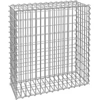 Tectake Gabione Steinkorb mit Maschenweite 5 x 10 cm