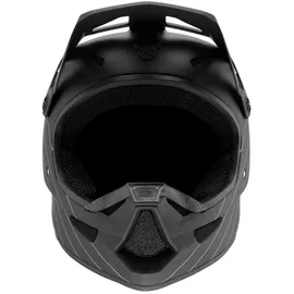 100% Status Youth Fahrradhelm (Größe 49-50CM, schwarz)