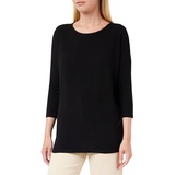 ONLY Damen Dünner Strickpullover | Schwarz