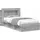vidaXL Bettgestell 100 x 200 cm Grau