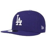 New Era - MLB Los Angeles Dodgers Authentic Collection EMEA 59Fifty Fitted Cap - Blau Farbe Blau, Größe 7 1/8 (56,8cm)