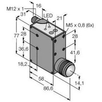 Turck Opto Sensor QL56M6XD30BQ
