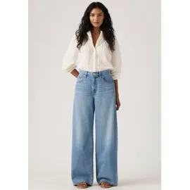 Levi's XL Straight Jeans in Hellblau mit Wide Leg-W27 / L31
