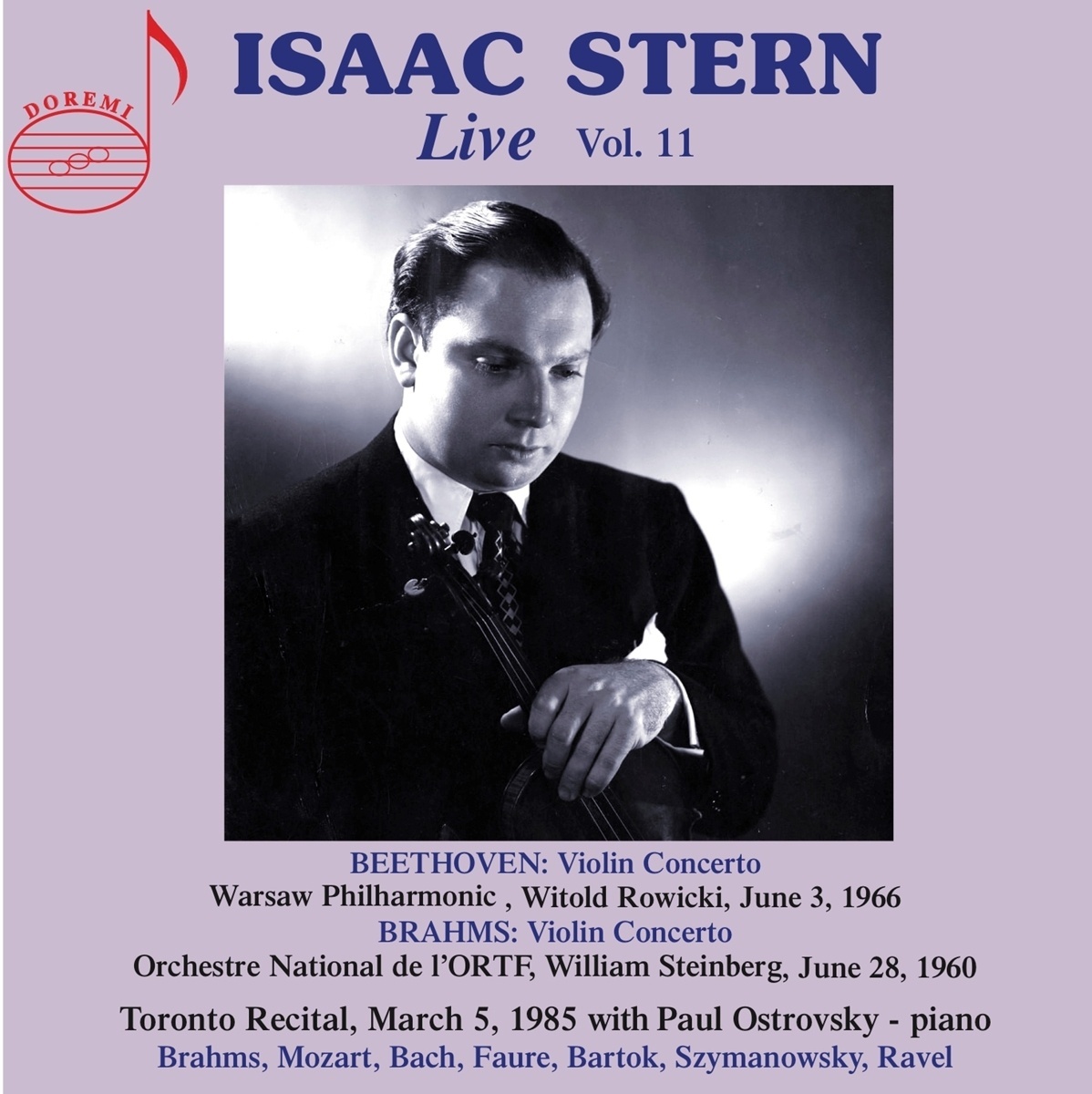Isaac Stern: Live Vol.11 - Isaac Stern. (CD)