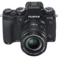 Fujifilm X-T3 schwarz + 18-55 mm R LM OIS