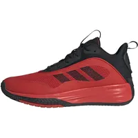 Adidas Herren Own The Game 3 Shoes Basketball-Schuhe, Core Black/Red/Red, 42 EU