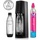 Sodastream Terra black + 3 PET-Flaschen 1 l + Zylinder