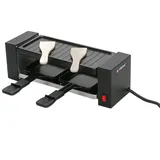 Bubble-Store Gourmet-Grill und Raclette für 2 Personen, Cool Touch-Griffe, Antihaftbeschichtung, Grill, Reflektorplatte und Heizelement aus Edelstahl, rutschfe...
