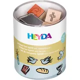 Heyda 204888483 Heyda 204888483 Stempel-Dose (Spirit) Motivgröße: ca. 1,5 x 1,5 cm