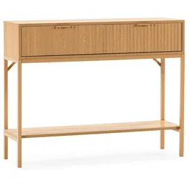VS Venta-stock Lluvia Konsolentisch 100x80x30 cm Braun