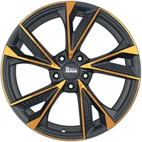 Mam wheels MAM Rs6 Matt Black Front Copper 8x18