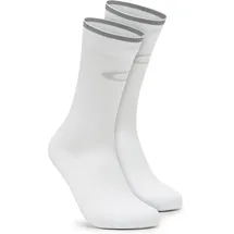 OAKLEY Cadence 2.0 Bikesocken 2 Paar Weiß/Grau 42-44