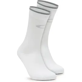 OAKLEY Cadence 2.0 Bikesocken 2 Paar Weiß/Grau 42-44