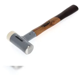 Gedore KOMBI-PLUS R Hammer, mit Holzgriff, Schon-/Schlosserhammer, Ø 40 mm, rückschlagfrei, Hickorystiel, 247 H-40