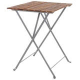 LINDER EXCLUSIV Biergarten Tisch Gartentisch Klapptisch 70 x 70 cm Akazie