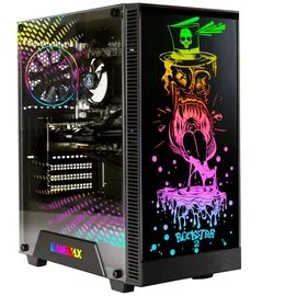 gamemax Gaming-PC Rockstar 2708 Intel Core i5 14400F 4,6 GHz 16 GB RAM 1 TB SSD Windows 11